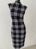 Dress - Blanco negro