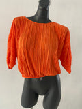 Blusa para dama color anaranjado