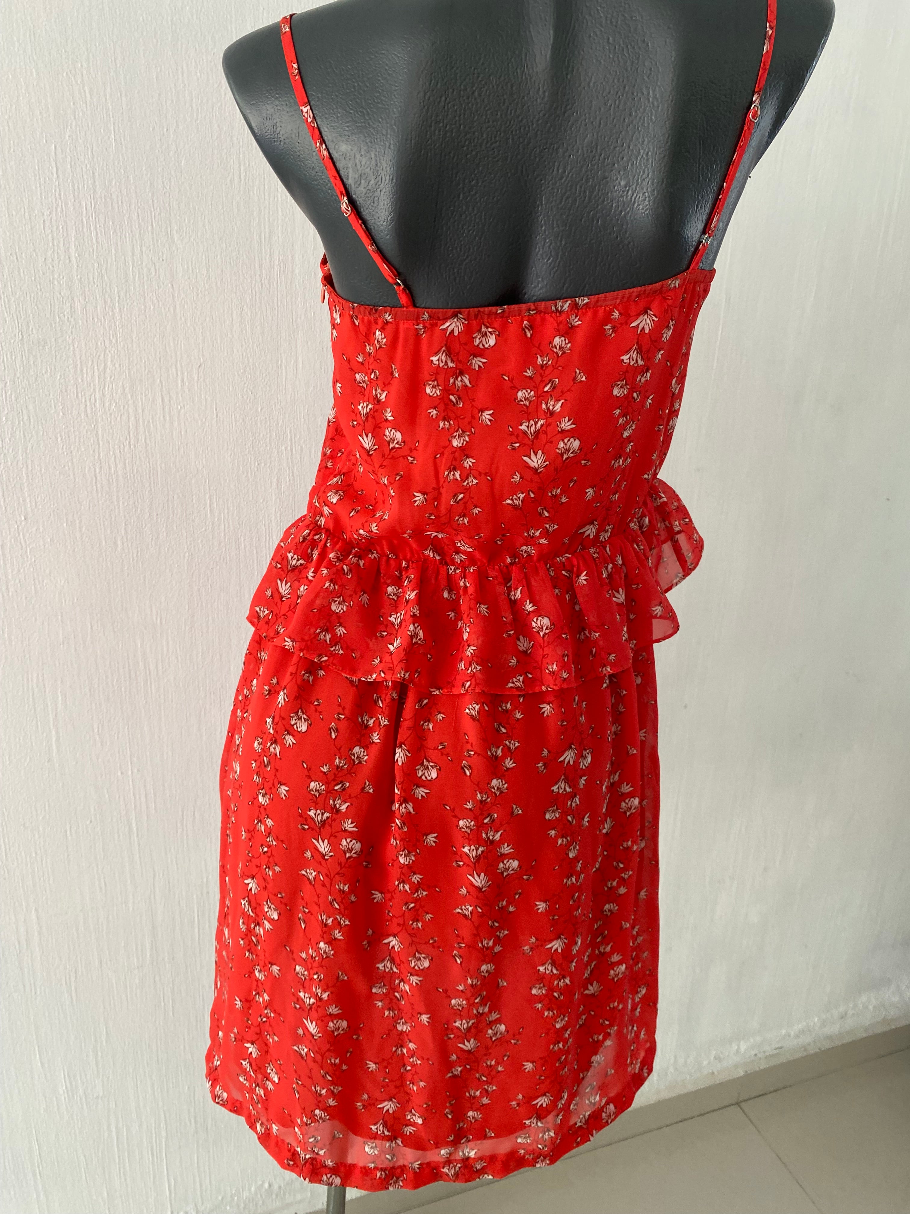 Vestido para dama para tiempo de calor con elástico en el talle